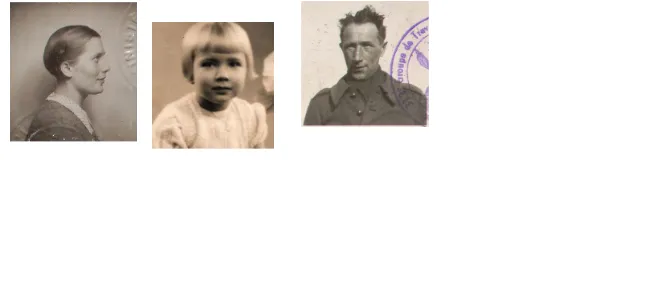 Photographies d'Edith, Lise et Otto Lehmann, une famille juive allemande réfugiée et aidée par des résistants en Corrèze pendant la Seconde Guerre mondiale.