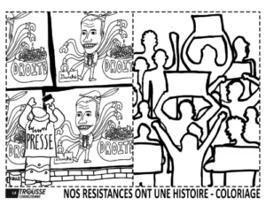 La presse repeint la réalité