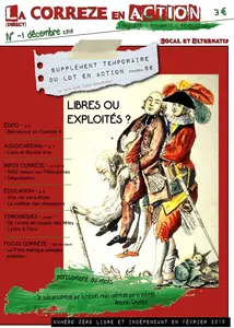 Une de La Corrèze en Action n°1 (décembre 2014)