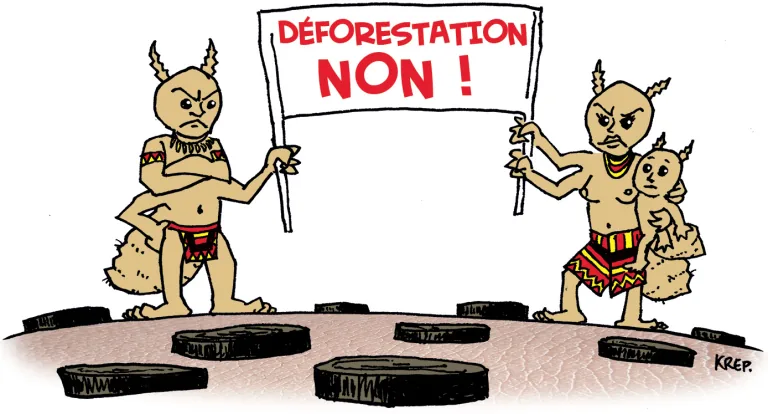 Dessin de Krep représentat des Morpions