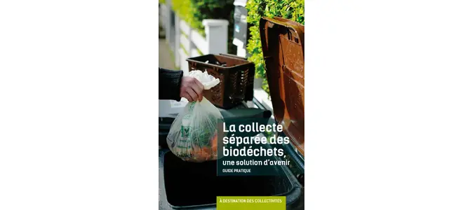 Couverture du guide « La collecte séparée des biodéchets, une solution d’avenir »