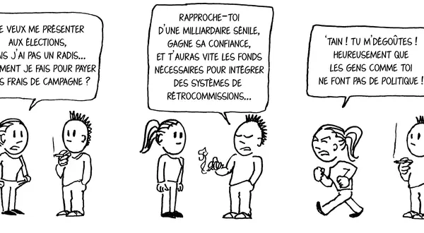 Bande dessinée : « Heureusement que les gens comme toi ne font pas de politique ! »