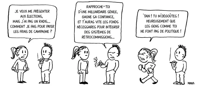 Bande dessinée : « Heureusement que les gens comme toi ne font pas de politique ! »