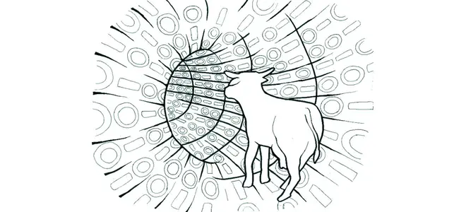 Logo d’Ilico : un cheval calligraphié et « Internet libre en Corrèze »