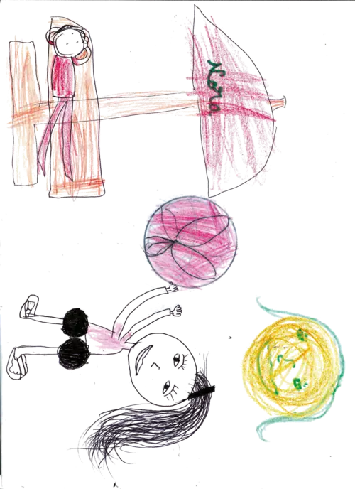 Dessin de Nora, 6 ans et demi