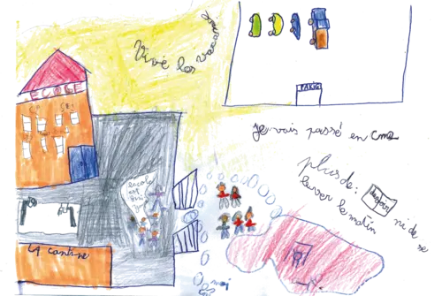 Dessin d’Otilio, 10 ans