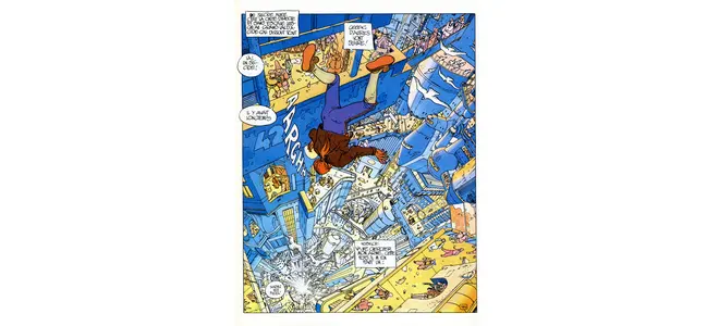 Case de la bande dessinée « L’Incal », de Moebius et Jodorowsky.