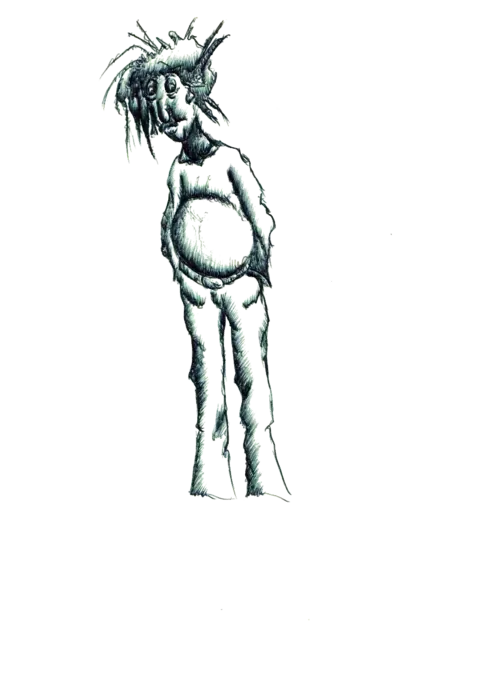 Dessin du p’tit coin : l’homme triste
