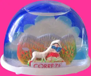 « Boule de neige » en Corrèze, illustration du dossier tourisme