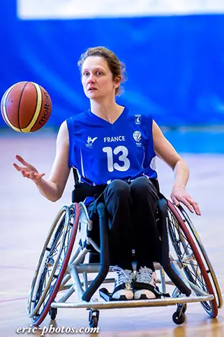 Florence Doumesche-Guedoun, de l’équipe de France de basket handisport