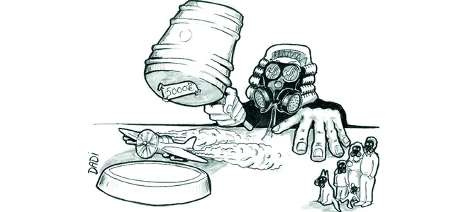 Épandage aérien de pesticides : la victoire des riverains en dessin