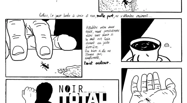 « Noir total », la BD du n°4 par Gaëtan Moreel