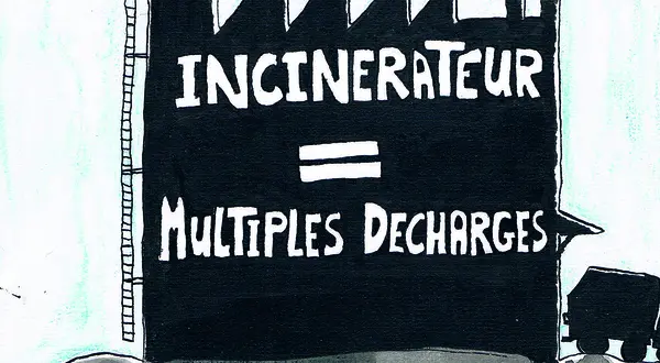 Super Incinérateur, le dessin de l’usine