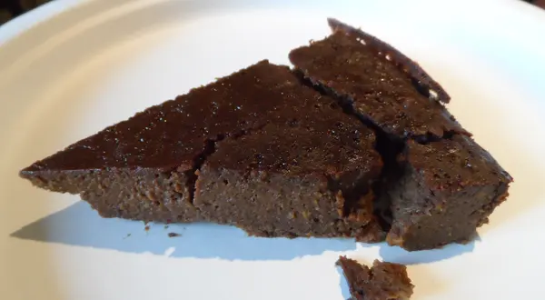 Le fondant au chocolat et potimarron