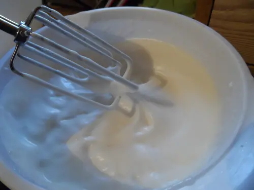 Le jus de pois chiches monté en neige