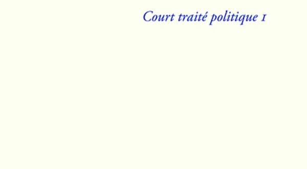« La politique des choses », de Jean-Claude Milner