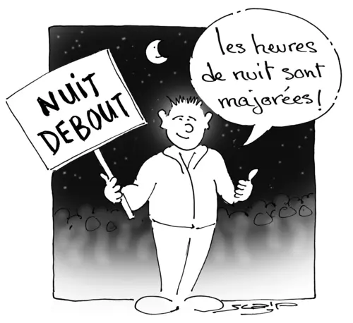 « Nuit debout : les heures de nuit sont majeures ! »