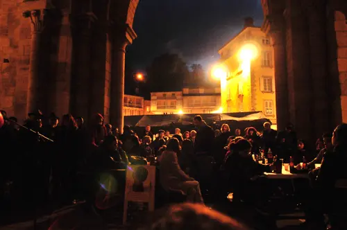 La foule de la première nuit debout à Tulle