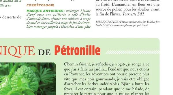 La chronique de Pétronille, au causse
