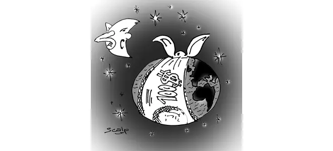L’alchimie capitaliste : l’illustration
