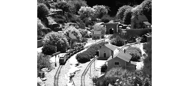 Le parc de trains miniatures de Laure et Grégoire Porté, à Seilhac