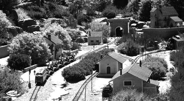 Le parc de trains miniatures de Laure et Grégoire Porté, à Seilhac