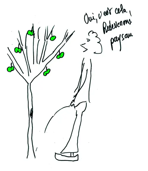 « La fausse note » : l’illustration