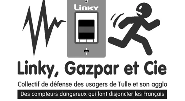 Le logo du collectif Linky, Gazpar et cie