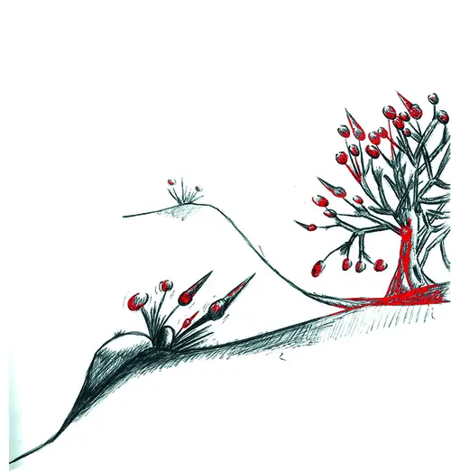 L'arbre en couleurs du p'tit coin