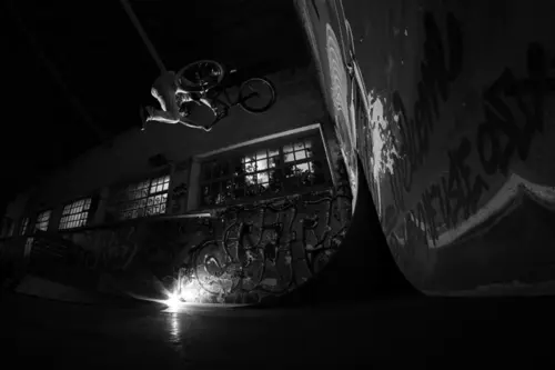Le skatepark vu d’en haut