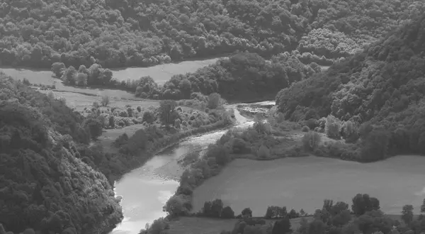 La Dordogne en haute vallée