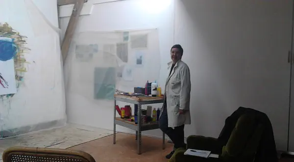 L’atelier de Dorothée Sadowski, à Eyrein
