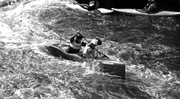 Le championnat régional de canoë-kayak