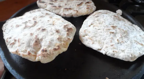 Les pains pitas de Paulette