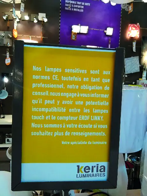 Le magasin Kéria, volets roulants perturbés
