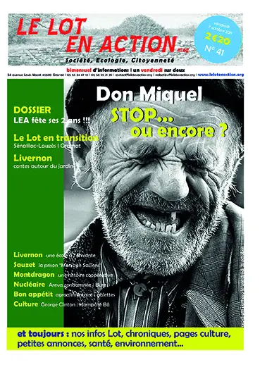 Le Lot en Action, une du n°41