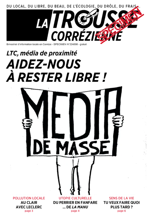 Le spécimen de La Trousse