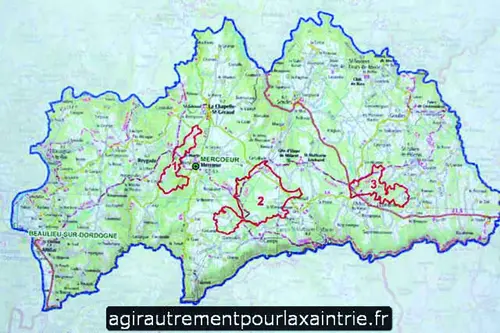 Une éolienne industrielle