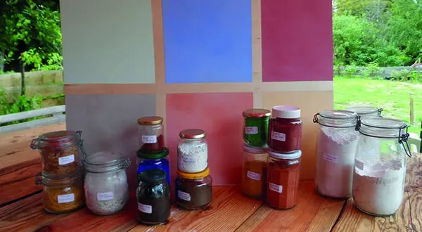 La peinture au lait et à la chaux