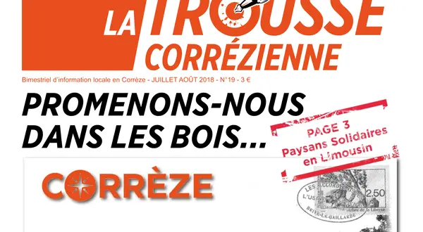 La une du n°19 : « Promenons-nous dans les bois… »