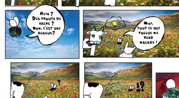 La bédé des bleu(e)s du n°20, par Loreleï