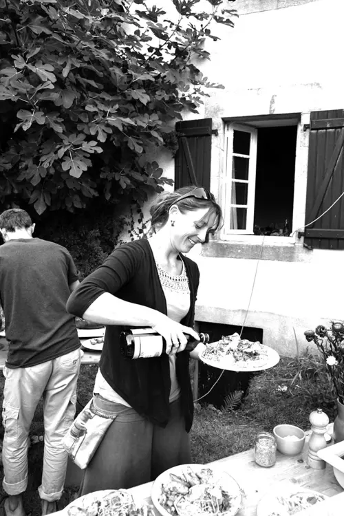 Le repas de la Cantine des producteurs