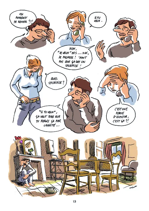 La bédé des bleu(e)s : une planche