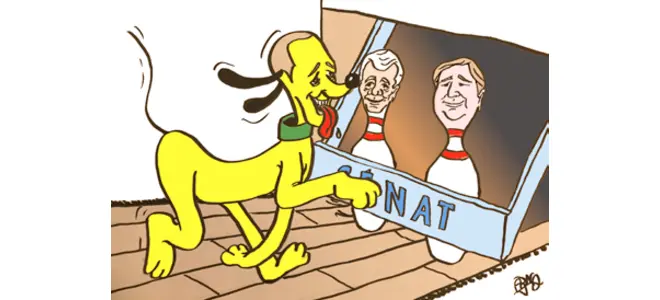 Un train de sénateur… resté en gare