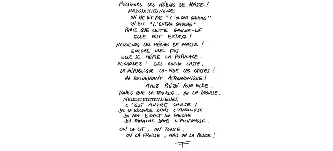 La une du n°32 : « Un train de sénateur… resté en gare »